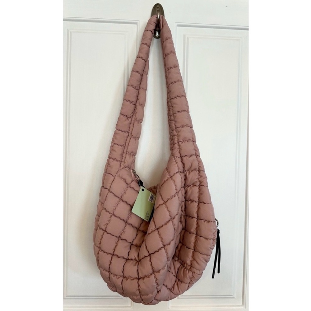 NWT Quilted Pink Shoulder Bag